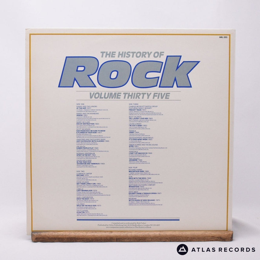 Various - The History Of Rock - Double LP Vinyl Record - EX/VG+