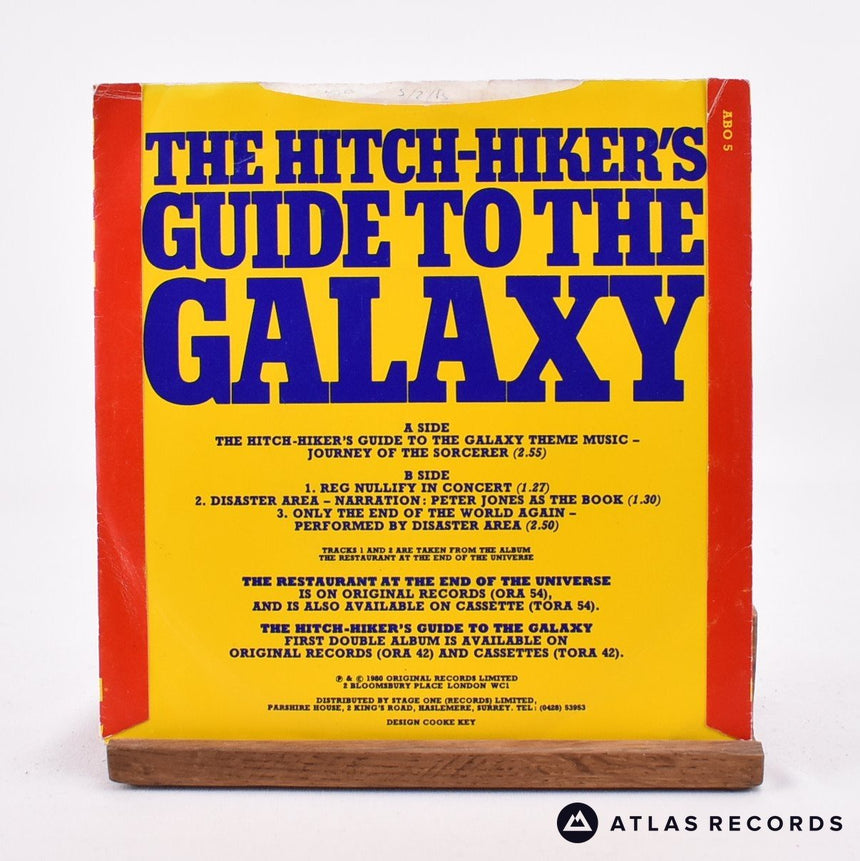 Various - The Hitch-Hiker's Guide To The Galaxy T. V. Theme Music - 7" EP Vinyl Record - VG+/EX