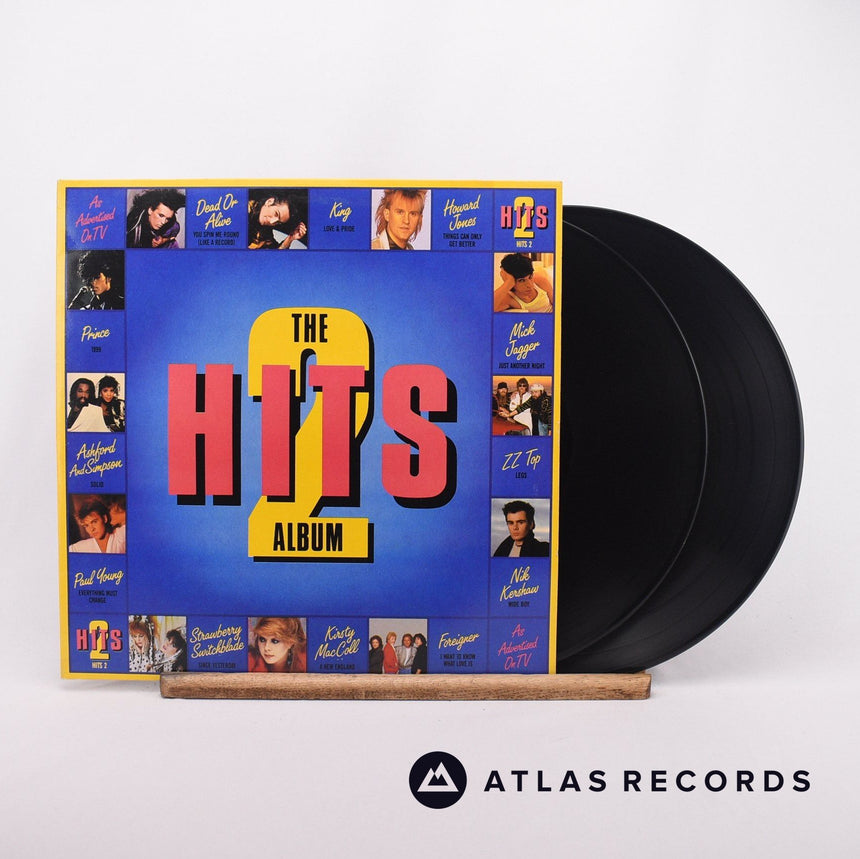Various The Hits Album 2 2 x LP Vinyl Record - Front Cover & Record