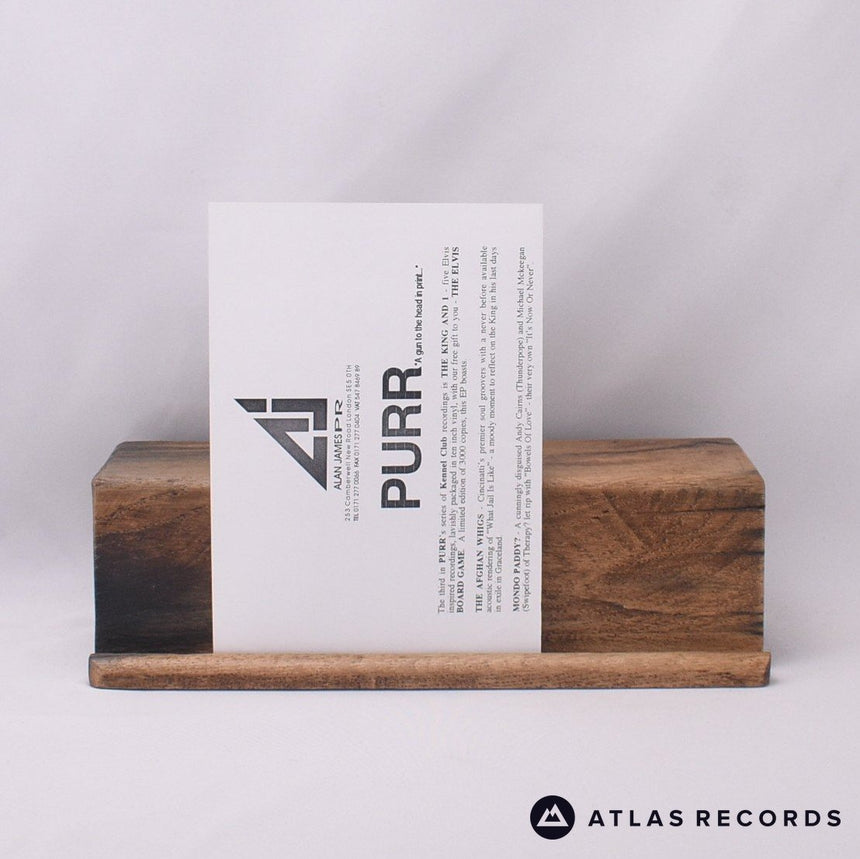 Various - The King And I - Insert Promo White Label 10" Vinyl Record -