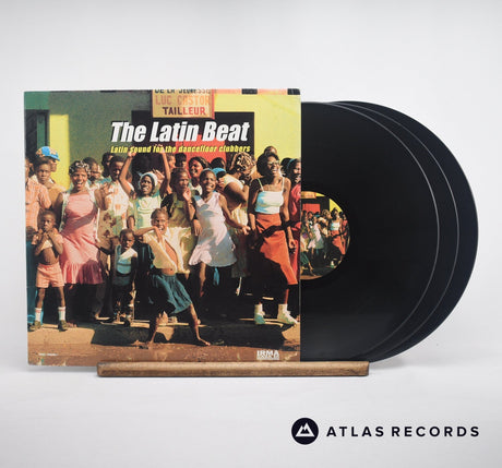 Various The Latin Beat Double LP Vinyl Record - Front Cover & Record