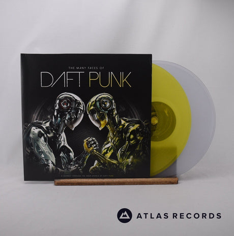 Various The Many Faces Of Daft Punk 2 x LP Vinyl Record - Front Cover & Record