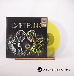 Various The Many Faces Of Daft Punk 2 x LP Vinyl Record - Front Cover & Record