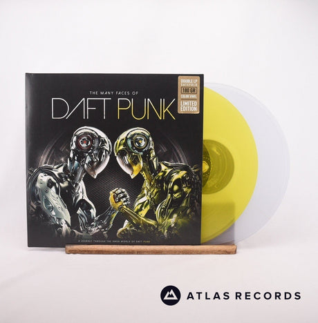 Various The Many Faces Of Daft Punk 2 x LP Vinyl Record - Front Cover & Record