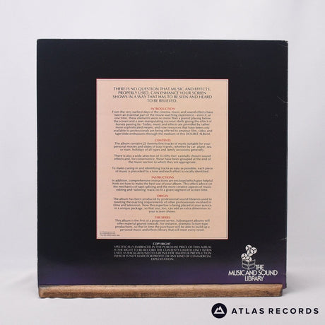Various - The Music And Sound Library Vols. 1 & 2 - Double LP Vinyl Record