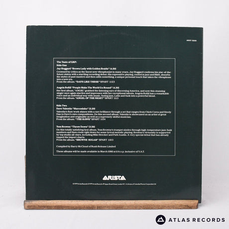 Various - The Taste Of GRP - 12" Vinyl Record - VG+/VG+