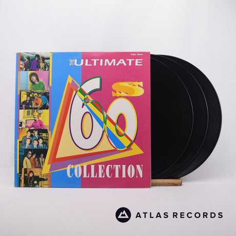 Various The Ultimate 60's Collection 3 x LP Vinyl Record - Front Cover & Record