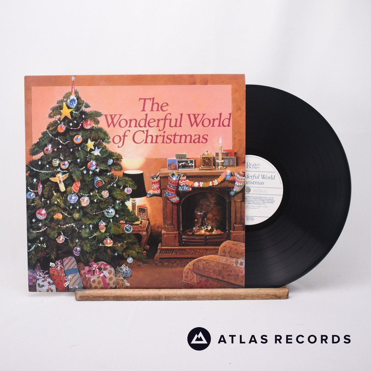 Various The Wonderful World Of Christmas LP Vinyl Record - Front Cover & Record