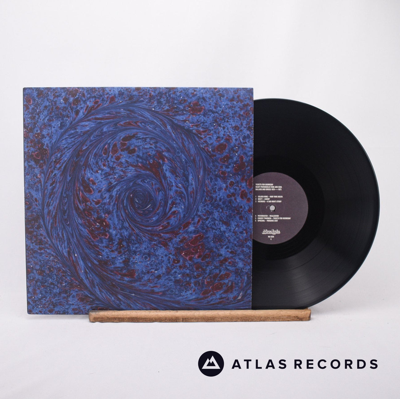 Various Tickets For Doomsday: Heavy Psychedelic Funk And Soul LP Vinyl Record - Front Cover & Record