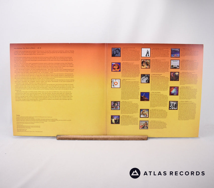 Various - Too Slow To Disco 2 - Gatefold 2 x LP Vinyl Record - NM/NM