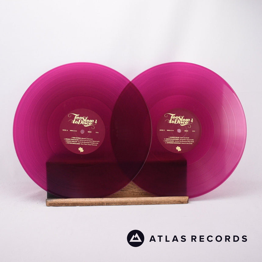 Various - Too Slow To Disco 4 - Violet 2 x LP Vinyl Record - EX/NM