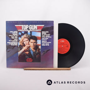 Various Top Gun LP Vinyl Record - Front Cover & Record