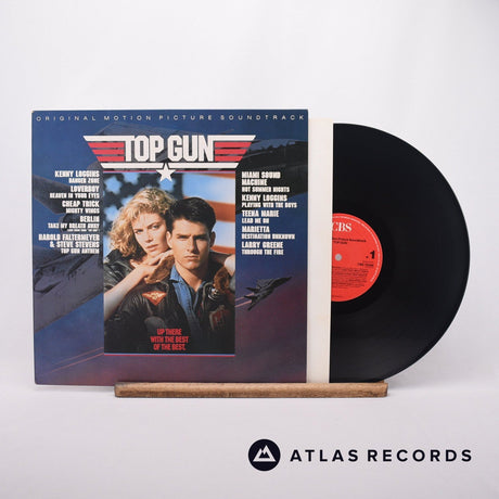 Various Top Gun LP Vinyl Record - Front Cover & Record