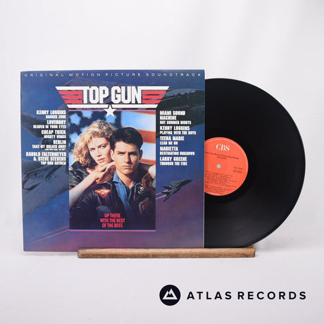 Various Top Gun LP Vinyl Record - Front Cover & Record