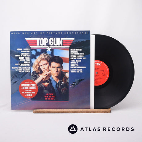 Various Top Gun LP Vinyl Record - Front Cover & Record
