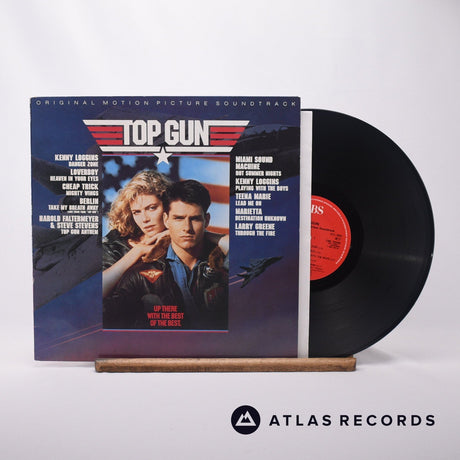 Various Top Gun LP Vinyl Record - Front Cover & Record