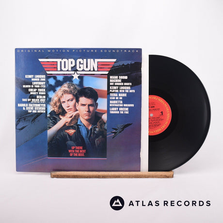 Various Top Gun LP Vinyl Record - Front Cover & Record