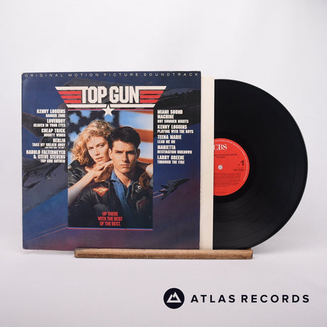Various Top Gun LP Vinyl Record - Front Cover & Record