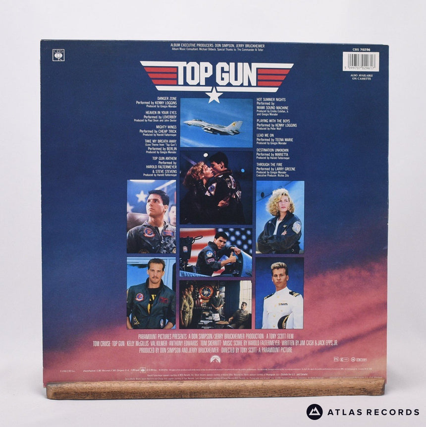 Various - Top Gun (Original Motion Picture Soundtrack) - LP Vinyl Record - EX/EX