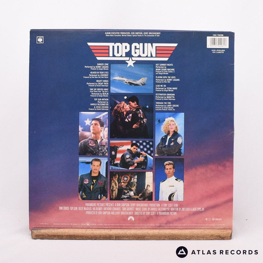 Various - Top Gun (Original Motion Picture Soundtrack) - LP Vinyl Record - EX/NM