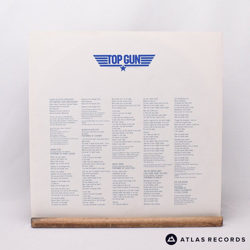 Various - Top Gun (Original Motion Picture Soundtrack) - LP Vinyl Record - EX/EX