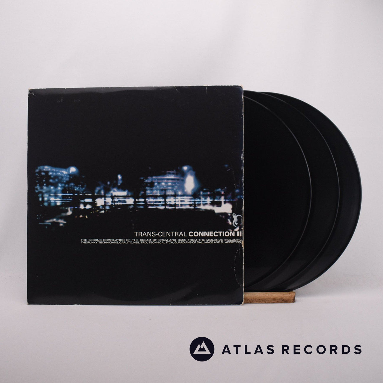 Various Trans-Central Connection II 3 x 12" Vinyl Record - Front Cover & Record