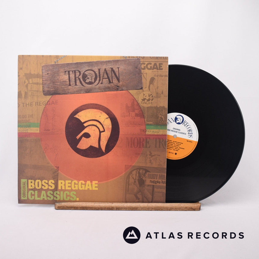 Various Trojan: Original Boss Reggae Classics. LP Vinyl Record - Front Cover & Record