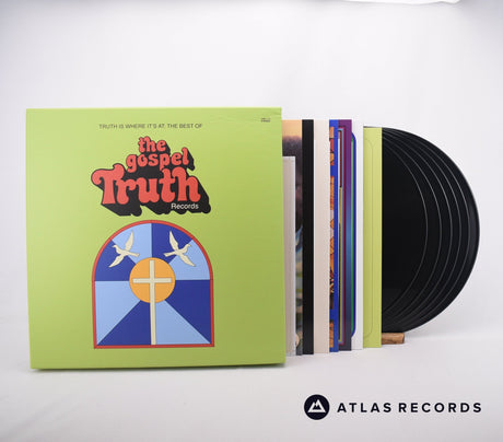 Various Truth Is Where It's At: The Best Of Gospel Truth 6 x LP Box Set Vinyl Record - Front Cover & Record