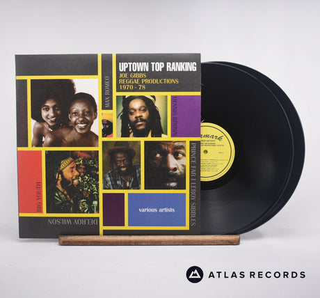 Various Uptown Top Ranking - Joe Gibbs Reggae Productions 1970-78 Double LP Vinyl Record - Front Cover & Record