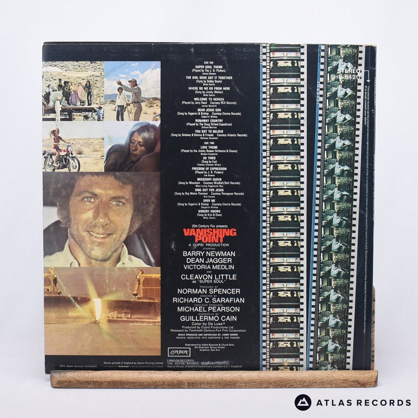 Various - Vanishing Point - LP Vinyl Record - VG+/VG+