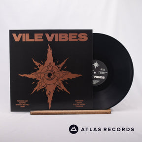 Various Vile Vibes LP Vinyl Record - Front Cover & Record