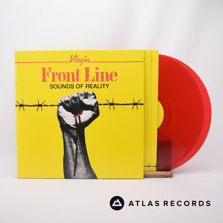 Various Virgin Front Line - Sounds Of Reality 2 x LP Vinyl Record - Front Cover & Record
