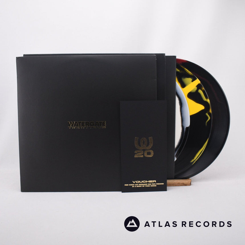 Various Watergate Twenty Years Anniversary Compilation 3 x LP Vinyl Record - Front Cover & Record