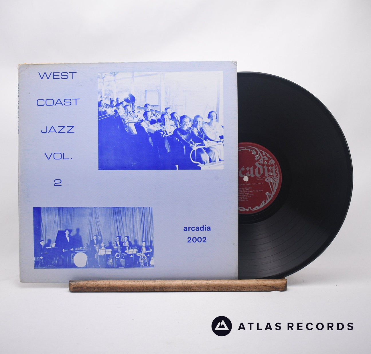 Various West Coast Jazz - Volume 2 LP Vinyl Record - Front Cover & Record