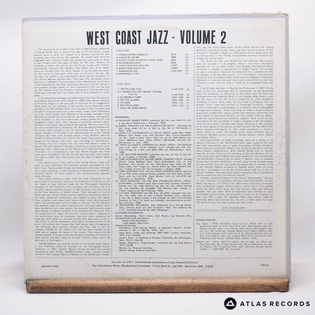 Various - West Coast Jazz - Volume 2 - LP Vinyl Record - VG+/EX