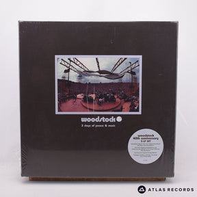 Various Woodstock - 40th Anniversary Edition 5 x LP Vinyl Record - Front Cover & Record