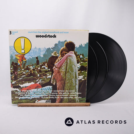 Various Woodstock - Music From The Original Soundtrack And More 3 x LP Vinyl Record - Front Cover & Record