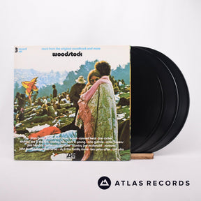 Various Woodstock - Music From The Original Soundtrack And More 3 x LP Vinyl Record - Front Cover & Record