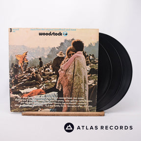 Various Woodstock - Music From The Original Soundtrack And More 3 x LP Vinyl Record - Front Cover & Record