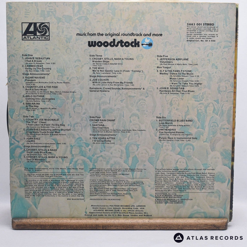 Various - Woodstock - Music From The Original Soundtrack And More - 3 x LP Vinyl