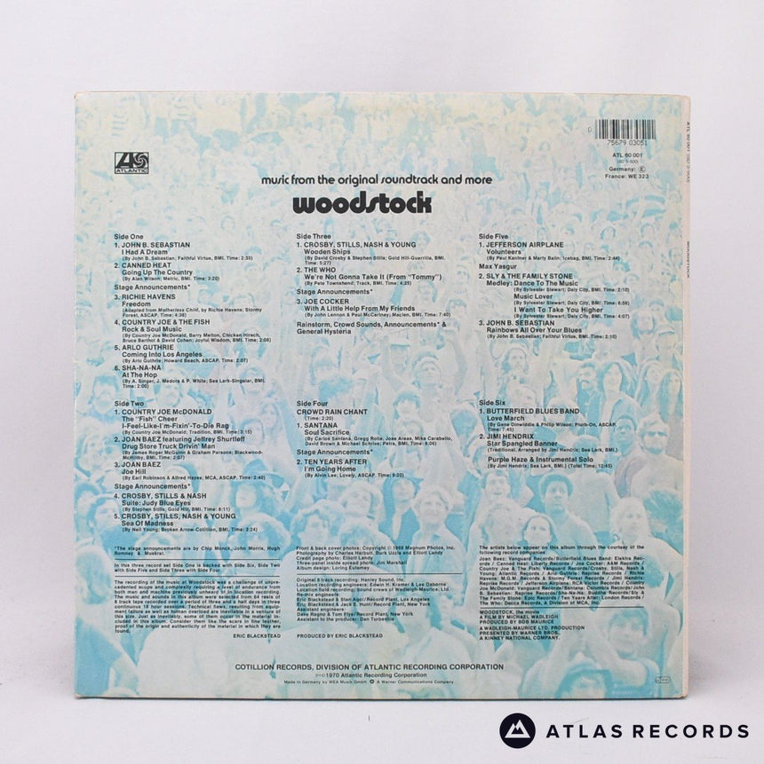 Various - Woodstock - Music From The Original Soundtrack And More - 3 x LP Vinyl