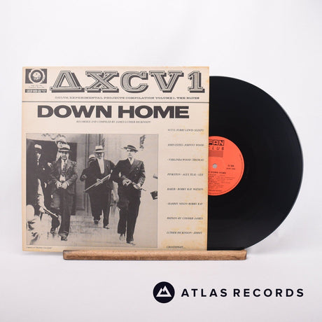 Various ΔXCV 1 Down Home - Delta Experimental Projects Compilation Volume 1. The Blues LP Vinyl Record - Front Cover & Record