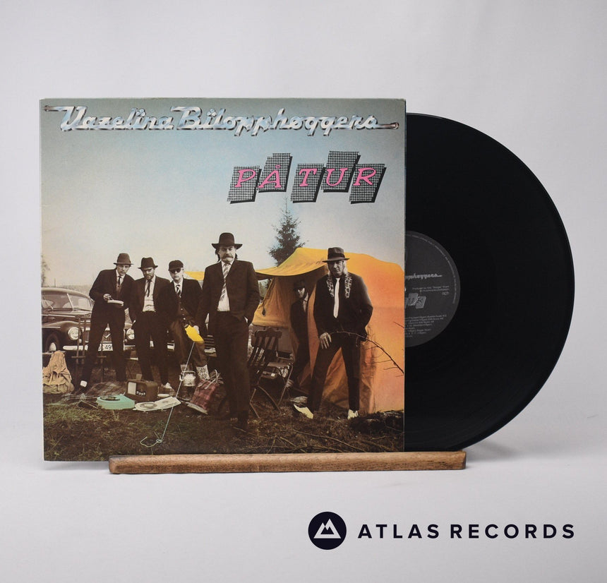 Vazelina Bilopphøggers På Tur LP Vinyl Record - Front Cover & Record