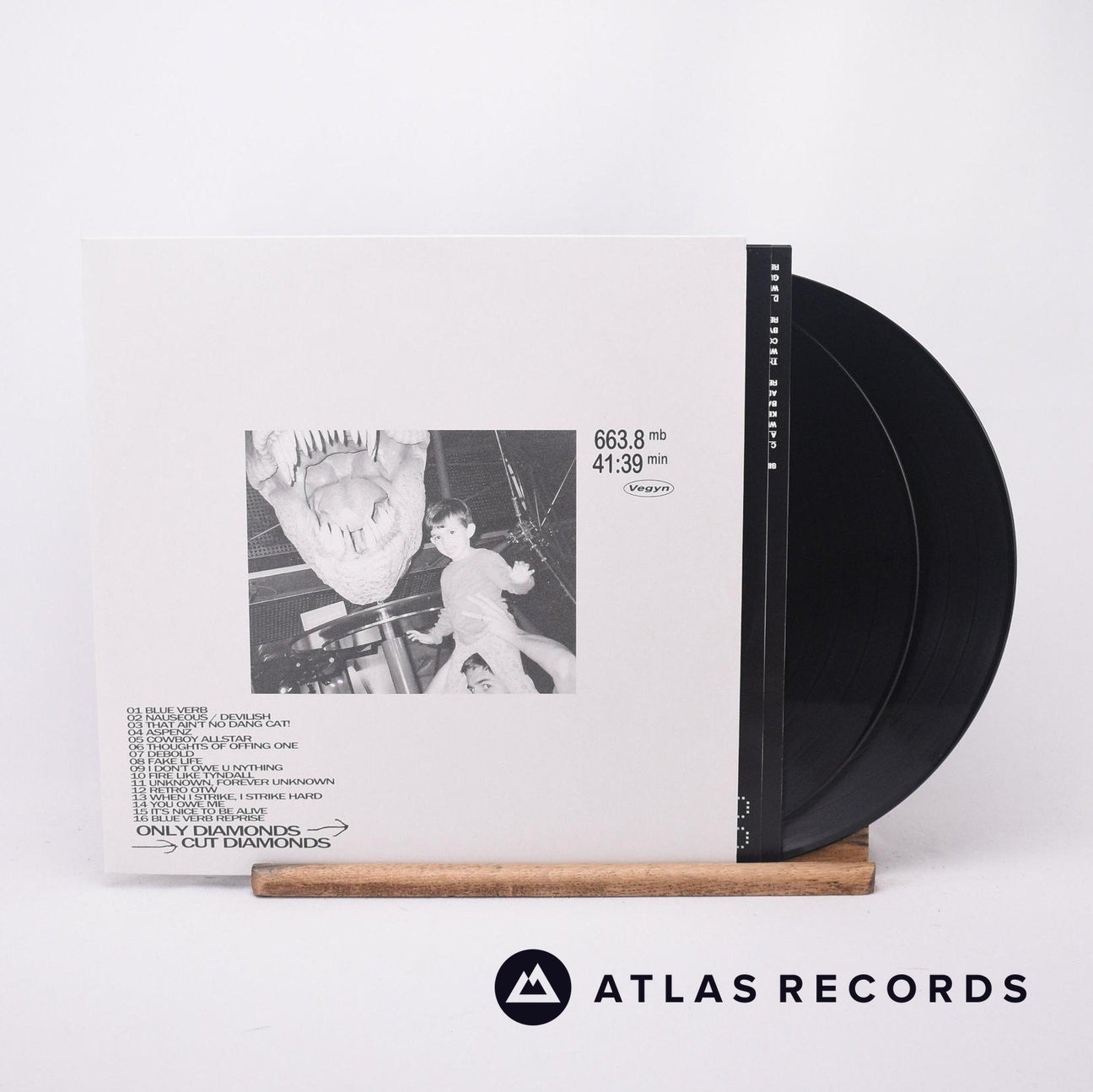 Vegyn Only Diamonds Cut Diamonds 2 x LP Vinyl Record - Front Cover & Record