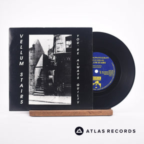 Vellum Stairs You're Always Guilty 7" Vinyl Record - Front Cover & Record