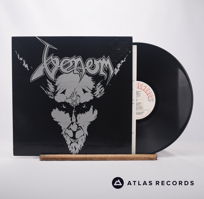 Venom Black Metal LP Vinyl Record - Front Cover & Record