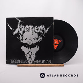 Venom Black Metal LP Vinyl Record - Front Cover & Record