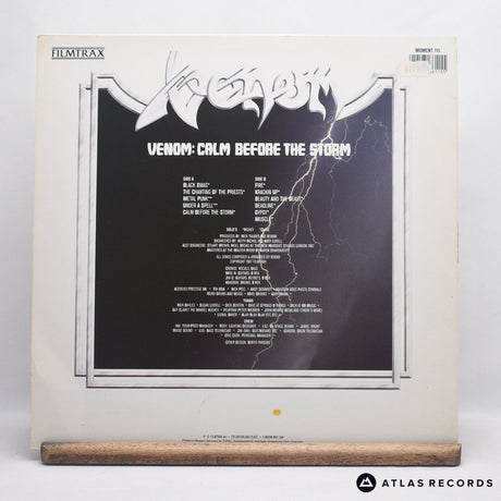 Venom - Calm Before The Storm - LP Vinyl Record - EX/VG+