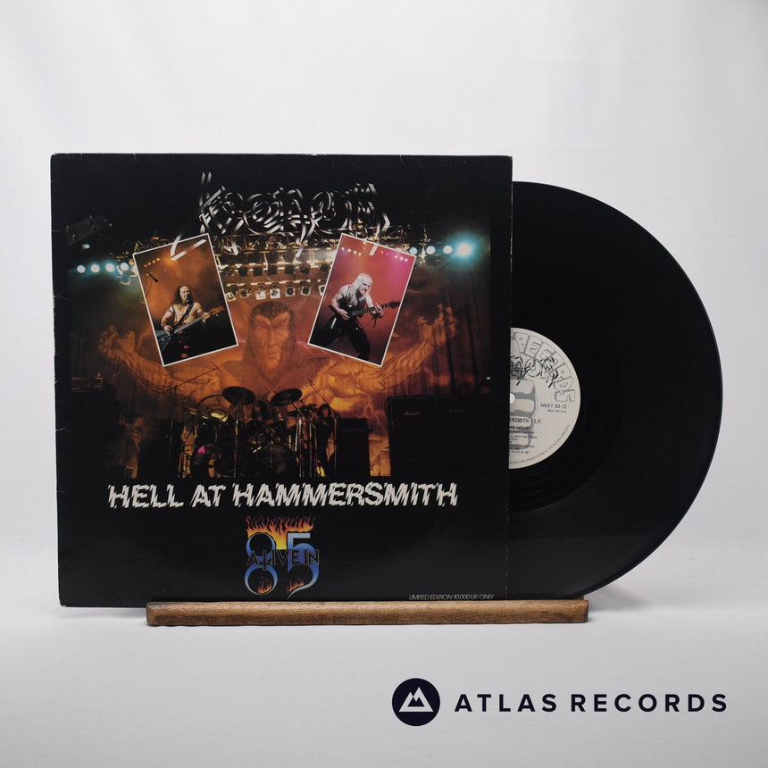 Venom Hell At Hammersmith EP 12" Vinyl Record - Front Cover & Record