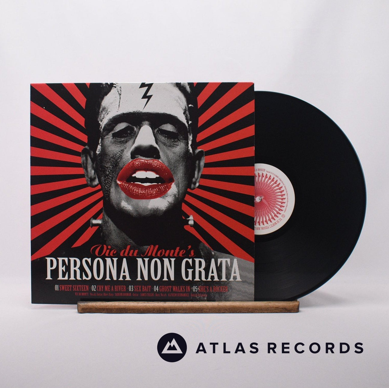 Vic Du Monte's Persona Non Grata Split Connection Vol. 1 12" Vinyl Record - Front Cover & Record